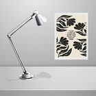 Quadro Decorativo Versículo Bíblico 45x34cm Moldura Preta