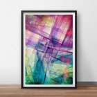 Quadro Decorativo Vertical 40x60cm Preto