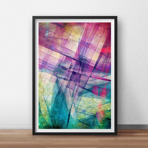 Quadro Decorativo Vertical 40x60cm Preto