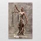 Quadro Decorativo Vertical Advocacia Sem Moldura E Sem Vidro