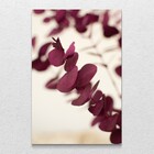 Quadro Decorativo Vertical Florido Sem Moldura E Sem Vidro 40