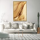 Quadro Decorativo Vertical Golden Com Moldura E Sem Vidro 90x