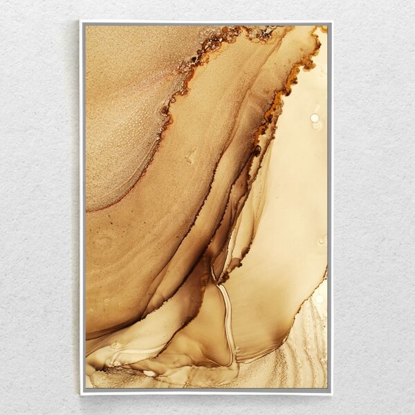 Quadro Decorativo Vertical Golden Com Moldura E Sem Vidro 90x