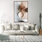 Quadro Decorativo Vertical Moderno Painel Semantico Com Moldu