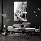 Quadro Decorativo Vertical Vintage Ilhama Sem Moldura E Sem V