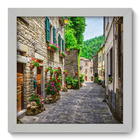 Quadro Decorativo - Vilarejo - 22cm X 22cm - 132qnpab