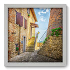 Quadro Decorativo - Vilarejo - 33cm X 33cm - 133qnpbb