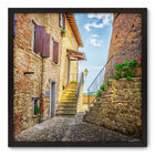 Quadro Decorativo - Vilarejo - 70cm X 70cm - 133qnpdp