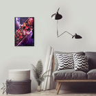 Quadro Decorativo Vingadores Guerra Infinita 20x25