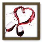 Quadro Decorativo - Vinho - 33cm X 33cm - 132qdcm