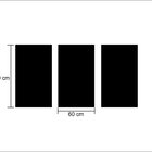 Quadro Decorativo Vinil Com Vidro Flor Dente De Leão 90x60 Co