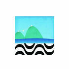 Quadro Decorativo Vinil Moldura Calçadão - Preto - 70x70