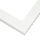 Quadro Decorativo Vinil Moldura Gato - Branco - 50x50