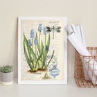 Quadro Decorativo Vintage Home- Botânica 45x34cm - Com Vidro