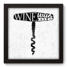 Quadro Decorativo - Wine - 22cm X 22cm - 060qdcp