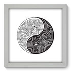 Quadro Decorativo - Yin Yang - 22cm X 22cm - 082qndab