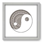 Quadro Decorativo - Yin-yang - 33cm X 33cm - 402qddb