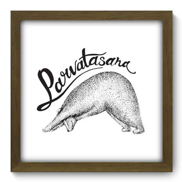 Quadro Decorativo - Yoga - 33cm X 33cm - 237qdsm