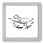 Quadro Decorativo - Yoga - 33cm X 33cm - 239qdsb