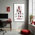 Quadro Decorativo Zé Pelintra Salve A Malandragem  - 70x50cm