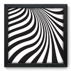 Quadro Decorativo - Zebra - 33cm X 33cm - 039qnsbp