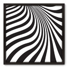 Quadro Decorativo - Zebra - 70cm X 70cm - 039qnsdp
