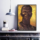 Quadro Decorativo Zumbi Dos Palmares 33x24cm - Com Vidro Mold