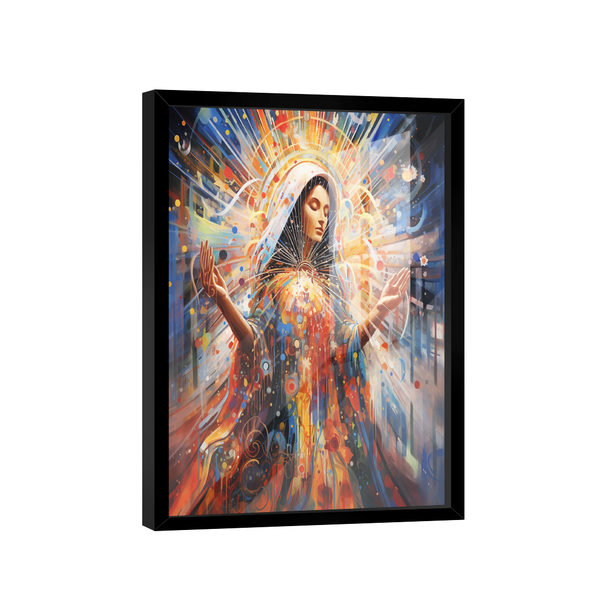 Quadro Deusa Colorida -- Br Artes