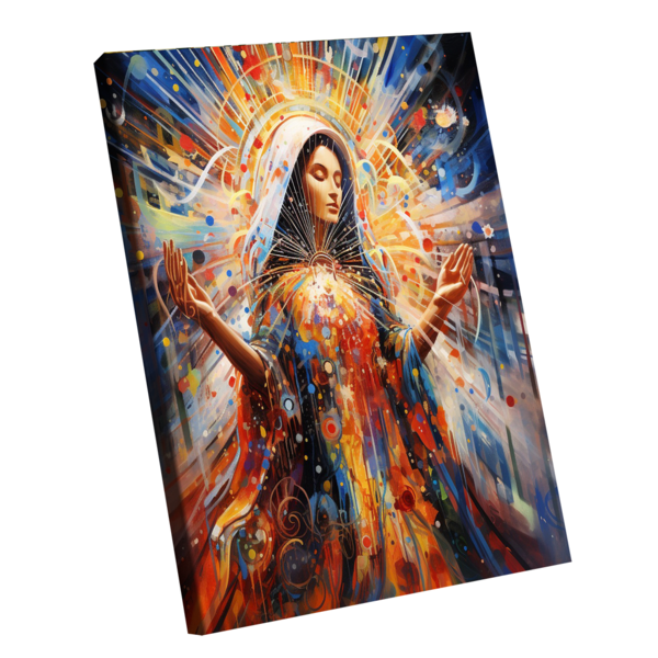 Quadro Deusa Colorida -- Br Artes