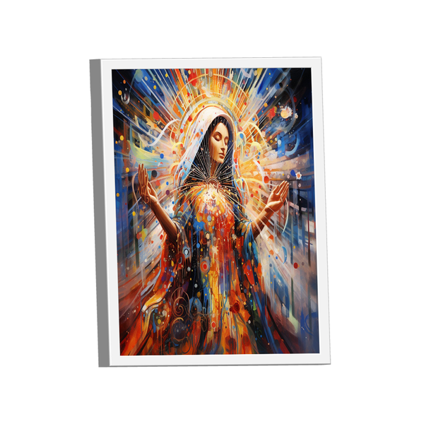 Quadro Deusa Colorida -- Br Artes