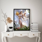 Quadro Deusa Da Agricultura- Deméter 33x24cm - Com Vidro Mold