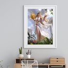 Quadro Deusa Da Agricultura- Deméter - 60x48cm Moldura:madeir