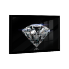 Quadro Diamante No Preto -- Br Artes