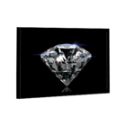 Quadro Diamante No Preto -- Br Artes