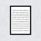 Quadro Dicionário Mineiro - Mineirês 33x24cm - Com Vidro Mold