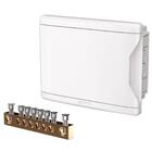 Quadro Distribuição Krona 16 Din 11 Nema Com Barramento De Em