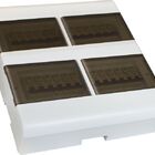 Quadro Distribuicao Plastico De Sobrepor 24 Disj. Din Tampa F