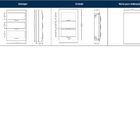 Quadro Distribuicao Plastico De Sobrepor 36 Disj. Din Tampa F