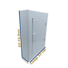 Quadro Distribuição Sobrepor Com Barramento Bifásico  80a 26