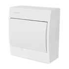 Quadro Distribuicao Sobrepor Com Porta Opaca P/ 08 Disjuntores