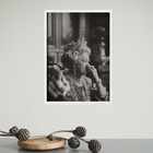 Quadro Divertido Para Banheiro - Rainha Elizabeth 45x34cm - C