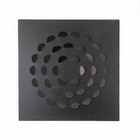 Quadro Dobras Círculo - Marrom