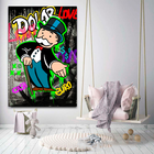 Quadro Dólar Love -- Br Artes