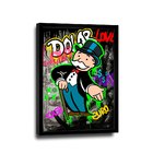 Quadro Dólar Love -- Br Artes