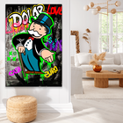 Quadro Dólar Love -- Br Artes