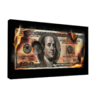 Quadro Dollar Fogo