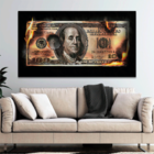 Quadro Dollar Fogo