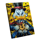 Quadro Donald Bitcoin -- Br Artes