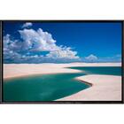 Quadro Dunas E Duas Lagoas 120x80cm - Casa Da Moldura