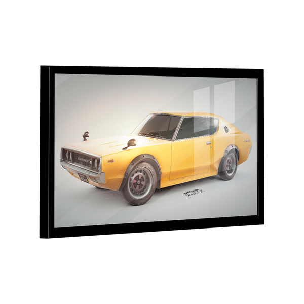 Quadro Dustin 240k Gt Amarelo -- Br Artes